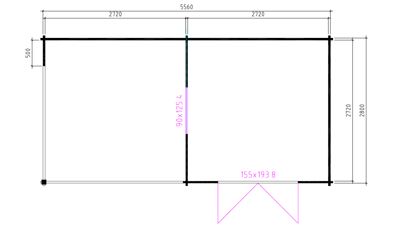 Tuinhuis met overkapping – Interflex 3031Z: Luxe terras overkapping met berging