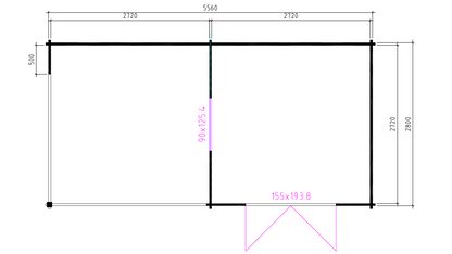 Tuinhuis met overkapping – Interflex 3031Z: Luxe terras overkapping met berging