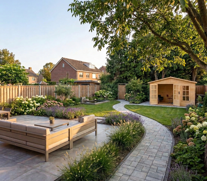 Ruim houten tuinhuis 6 m² – Timbela M334FB