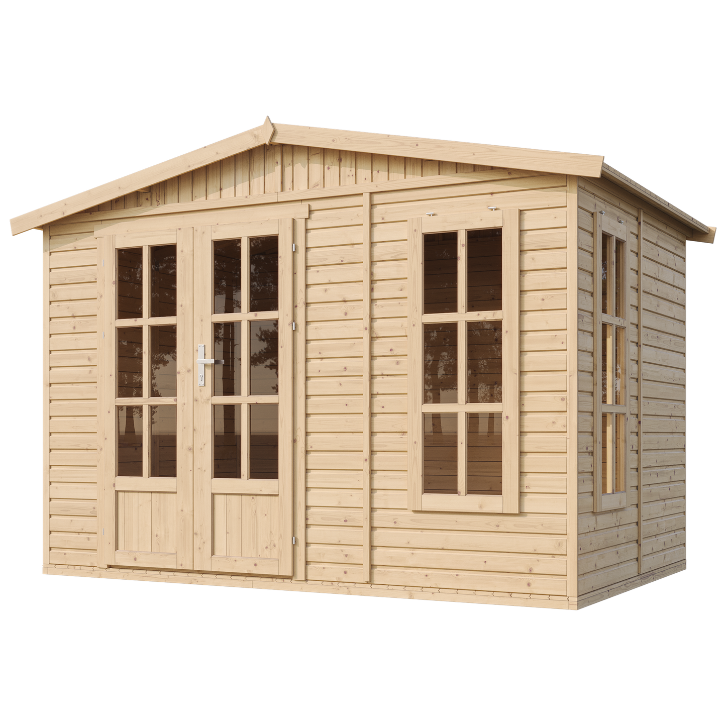Ruim houten tuinhuis 6 m² – Timbela M334FB