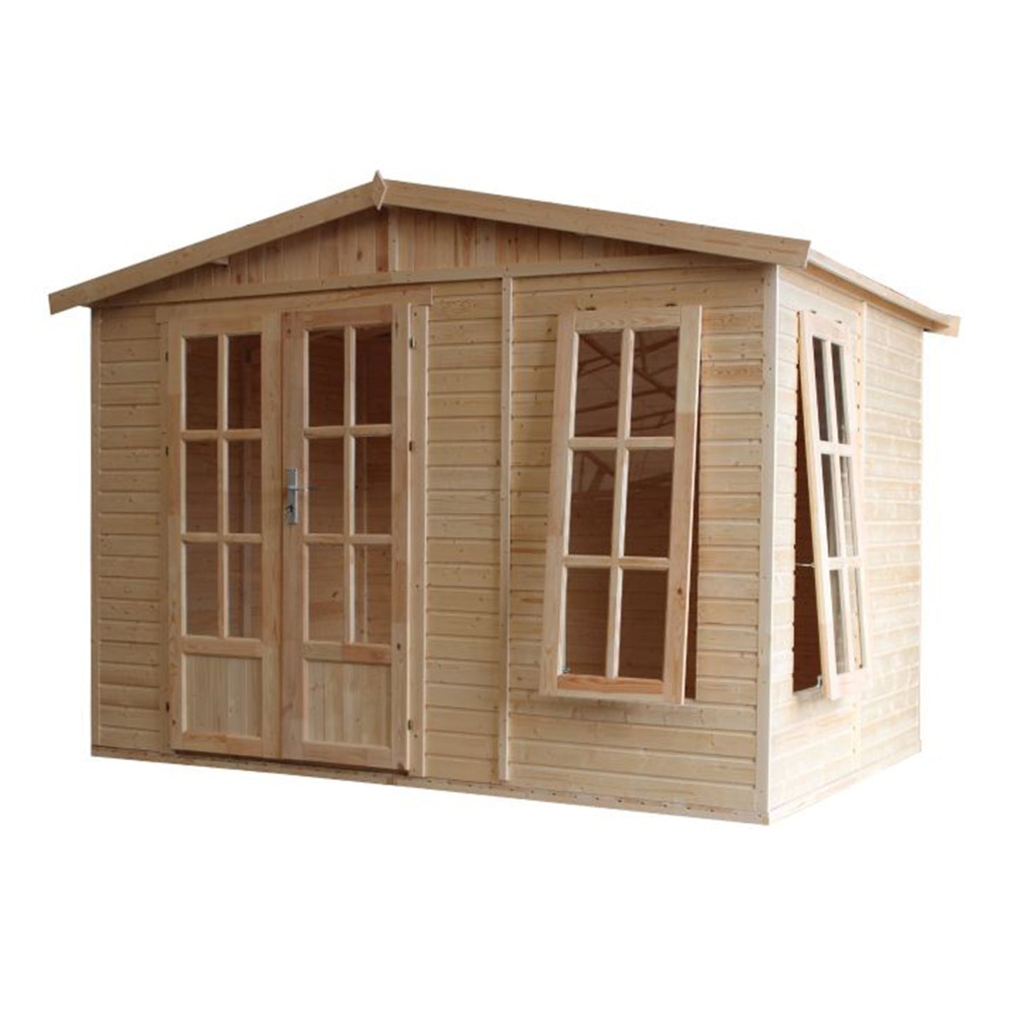 Ruim houten tuinhuis 6 m² – Timbela M334FB