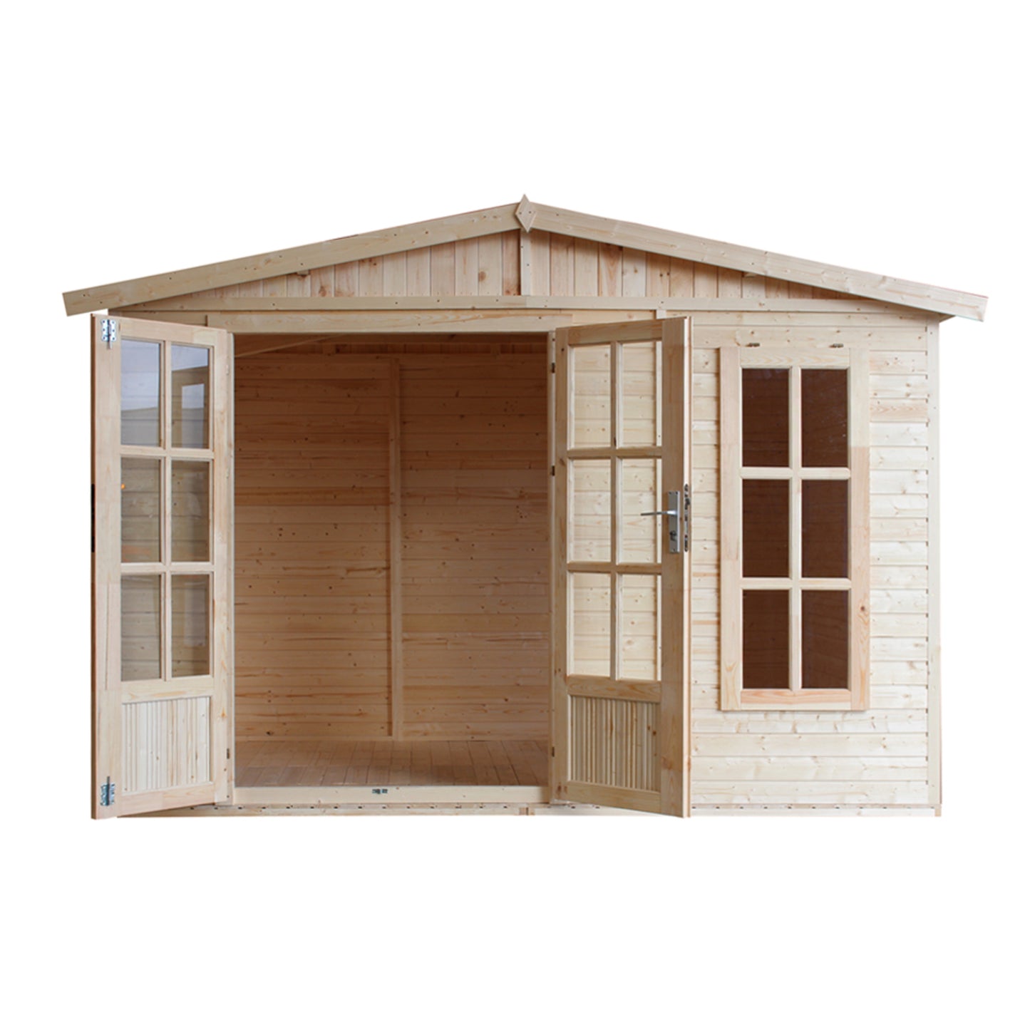 Ruim houten tuinhuis 6 m² – Timbela M334FB
